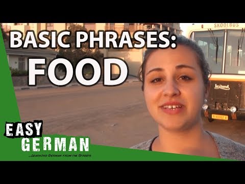 Easy German - Basic Phrases: Essen