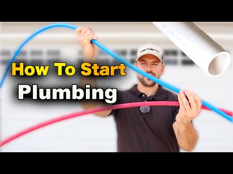 How To Start Plumbing A House