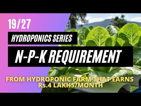 N P K for hydroponics | 19/27