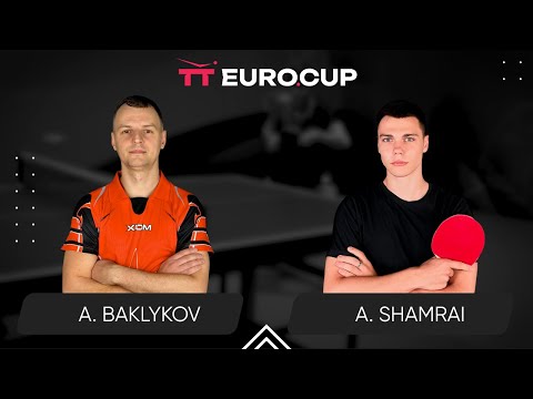 10:45 Andrii Baklykov - Andrii Shamrai 09.05.2024 TT Euro.Cup Ukraine Star. TABLE 3