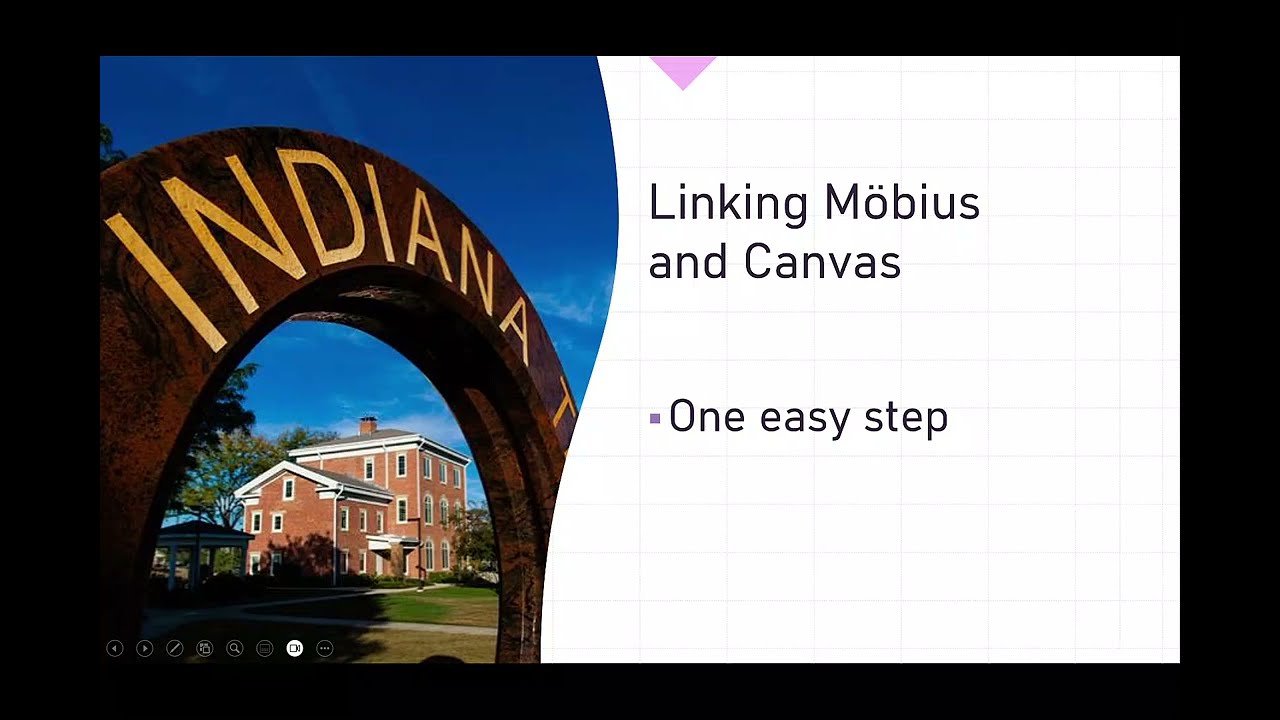 Linking Mobius to Canvas