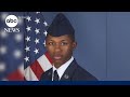 Family demands answers after video released showing fatal shooting of a Black U.S. airman at home