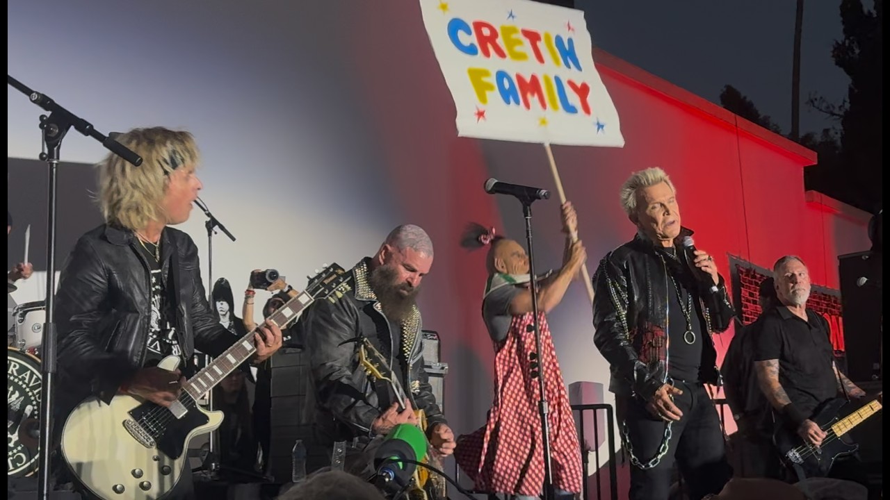 Cretin Family w/ Billy Idol & Linda Lindas 