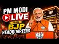 Elections 2026 LIVE PM Modi LIVE From BJP Headquarters Bengal Election Result Assam Poll News