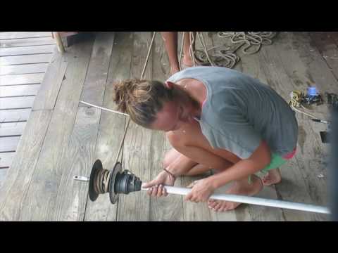 Changing The Rigging Of My 37 Foot Sailboat - UNTIE THE LINES II #36