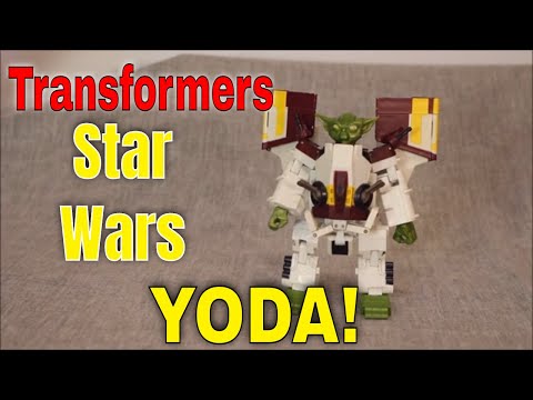 Transformers/ Star Wars Crossover Yoda - GotBot True Review NUMBER 724