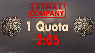 Lethal Company | 1 Quota WORLD RECORD 2:04.900 [Solo, Beehives]
