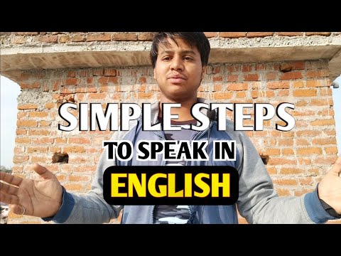 Simple Steps To Speak In English | Samrat English Institute #english #learnenglish