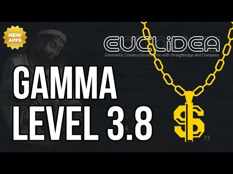 Euclidea 3.8 Walkthrough - Gamma Level 3.8