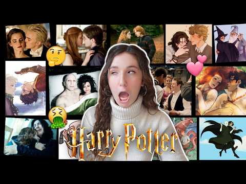 Ranking Harry Potter Ships Because Non-Canon Is INSANE *and making JKR mad 😡*