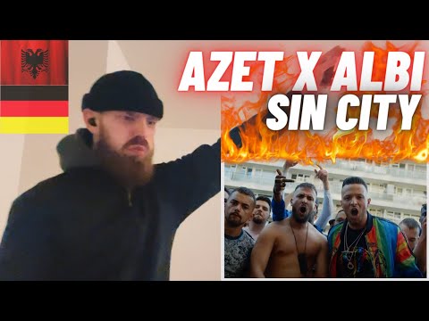 🇦🇱🇩🇪 AZET x ALBI - SIN CITY [HYPE UK 🇬🇧 REACTION!]