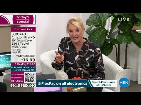 HSN | Electronic Connection featuring Amazon 03.19.2023 - 07 PM