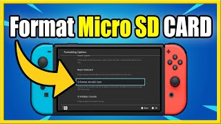 How to Format Micro SD Card on Nintendo Switch (Fast Method!)
