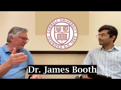 The Journey of Dr. James Booth - Cornell Department of Statistics & Data Science