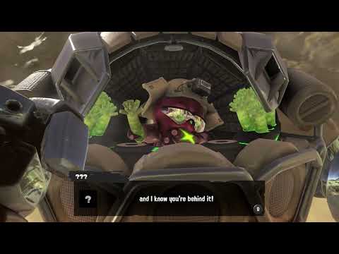 Splatoon 3 - DJ Octavio Boss Battle: Destroy Fuzzball: DJ Octavio Introduction Cutscene & Bossfight
