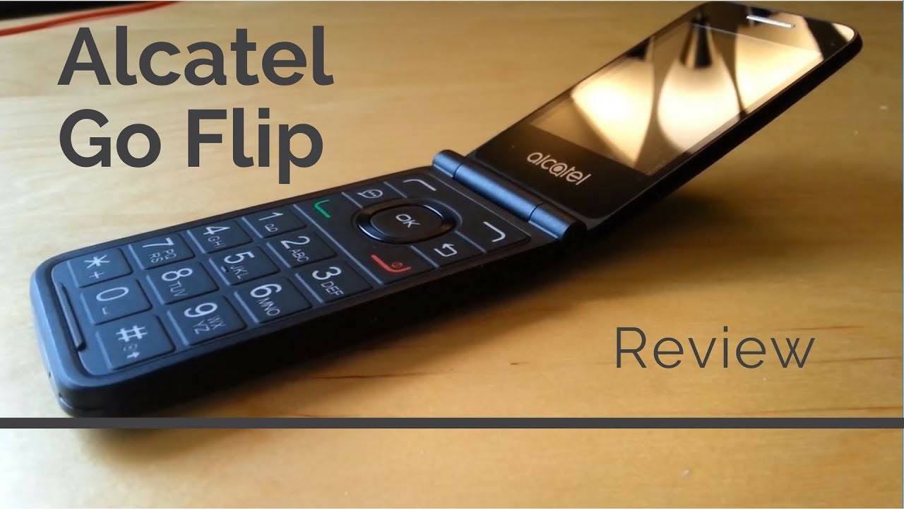 [Review] Alcatel Go Flip - A 4G Flip Phone Today !