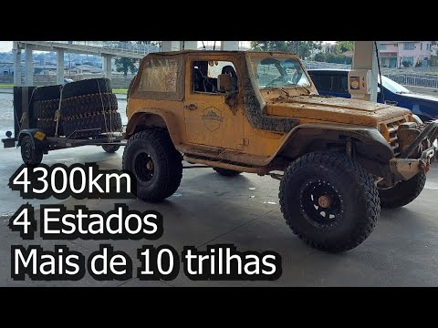 De SP até Uruguai Sozinho de Troller - Serra Gaúcha, Catarinense, Lagoa dos Patos e Trilhas 4x4!