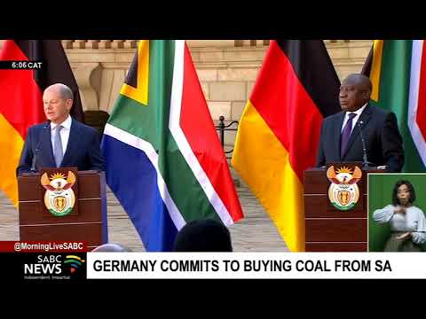 SA-German Relations I Germany commits to buying coal from South Africa