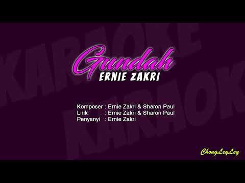 Ernie Zakri - Gundah (KTV Karaoke)