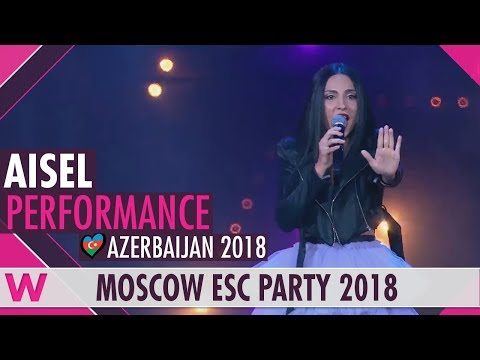 Aisel "X My Heart" (Azerbaijan 2018) Performance | Moscow Eurovision Party 2018