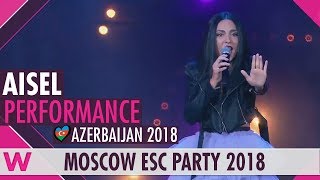 Aisel &quot;X My Heart&quot; (Azerbaijan 2018) Performance | Moscow Eurovision Party 2018