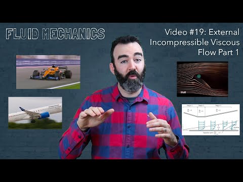 Video #19 - Fluid Mechanics - External Incompressible Viscous Flow 1