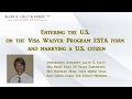 Marrying in the USA on ESTA Visa Waiver Program ...
