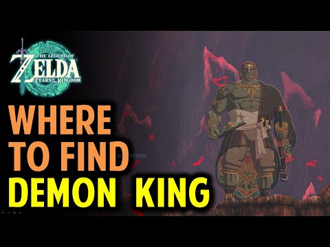 Destroy Ganondorf Quest | Where to Find "DEMON KING" Ganondorf Location | Zelda Tears of the Kingdom