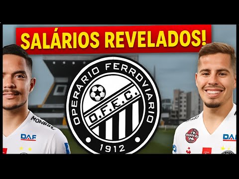 SALÁRIOS REVELADOS dos JOGADORES do OPERÁRIO FERROVIÁRIO em 2025! Você Vai se Surpreender!
