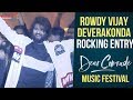 Vijay Deverakonda ROCKING Entry Dear Comrade Music Festival Rashmika Mandanna Bharat Kamma
