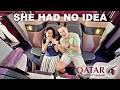 Surprising My Bestie With A Flight In The World S Best Business Class Qatar Airways QSuite