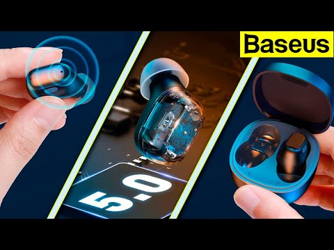 Бюджетные беспроводные Bluetooth наушники Baseus WM01 с Алиэкспресс