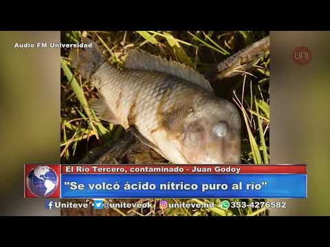 Contaminaron el Ctalamuchita a la altura de Río Tercero