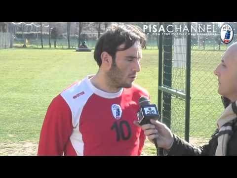 Il difensore del Pisa Rocco Sabato.