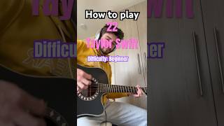 HOW TO PLAY 22 BY TAYLOR SWIFT #acousticguitar #guitaracoustic #guitarra #lesson #violy£o