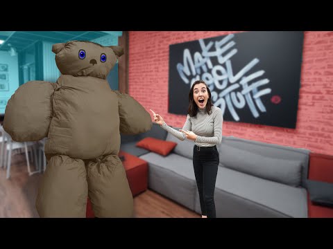 Making A GIANT Teddy Bear! Video