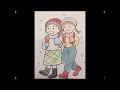 赤い帽子白い帽子　武内俊子作詞 河村光陽作曲 Red Hat And White Hat
