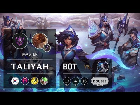 Taliyah Bot vs Jinx - KR Master Patch 9.21