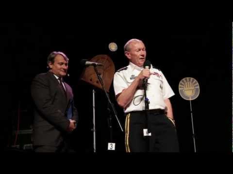 Chairman of the Joint Chiefs of Staff General Dempsey Sings Sinatra
