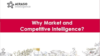 Why Market and Competitive Intelligence?