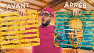 LMDQ #2 - L'art de transformer des palettes en œuvres