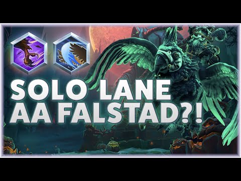 Falstad Gust - SOLO  LANE AA FALSTAD?! - Grandmaster Storm League