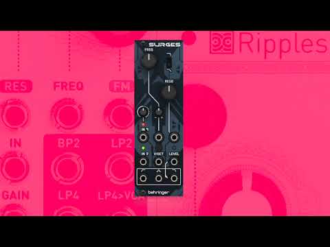 Behringer Surge - Mutable Instruments Ripples Clone For The Low
