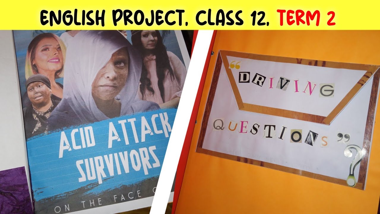 class 12 english project term 2 | On the Face Of It | class 12 english project 2021-22