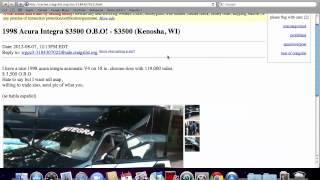 Craigslist Kenosha Wisconsin Used Cars, Vans and Trucks - FSBO Cheap Options