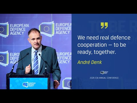 André Denk: "We are proposing a new re-designed European Defence Agency"