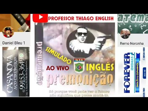 Simulado Inédito de Inglês para ESA [Premonição]