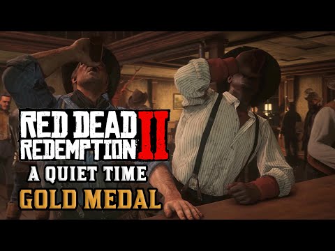 Red Dead Redemption 2 | Mission 14 - A Quiet Time [Gold Medal]