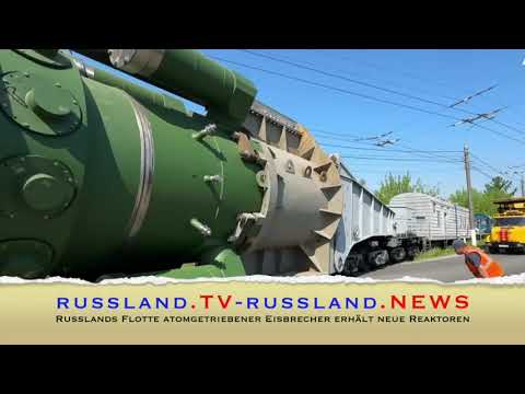 Russlands Flotte atomgetriebener Eisbrecher erhält neue Reaktoren
