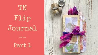 Step by Step Tutorial - Traveler's Notebook Flip Journal - Part 1